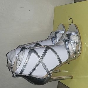 Cathy Jean shoes, Silver